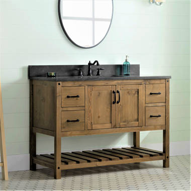 48 wood deals bathroom vanity